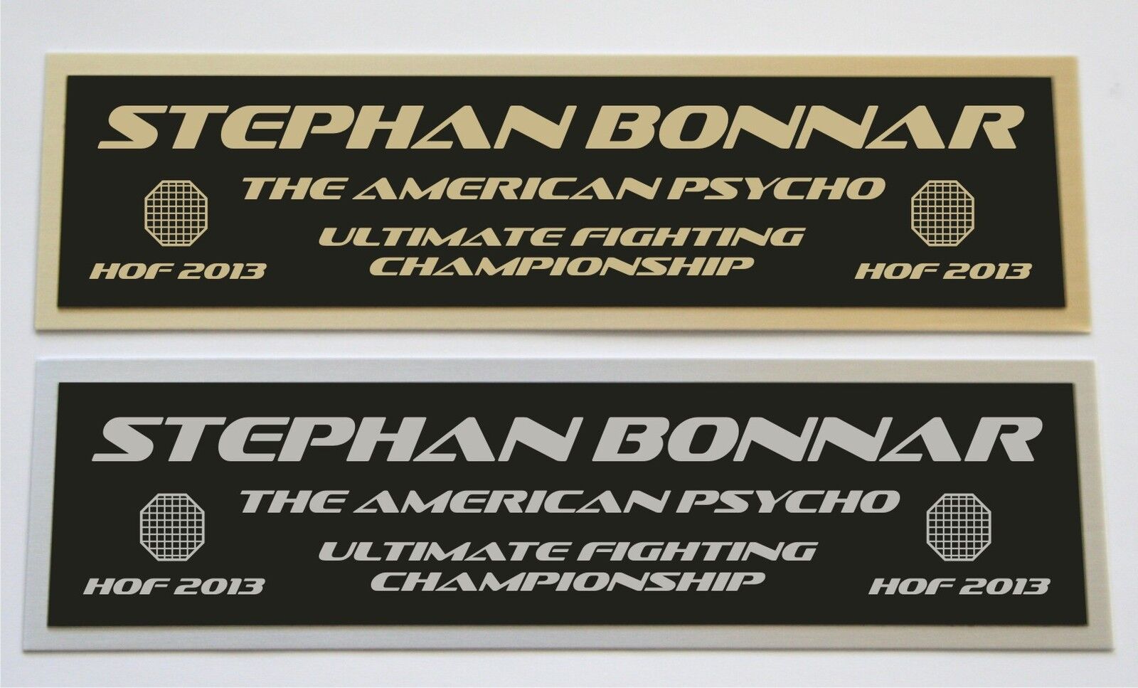 Stephan Bonnar Ufc Nameplate For Signed Mma Gloves Photo Or Case