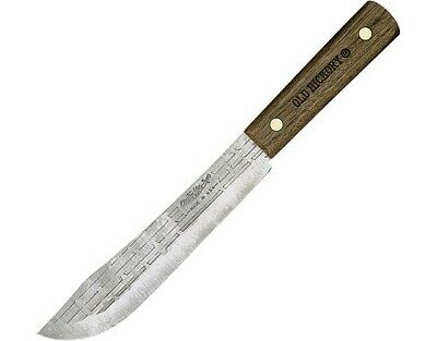 Old Hickory 7025 Wood Handle Carbon Steel 7" Kitchen Butcher Knife