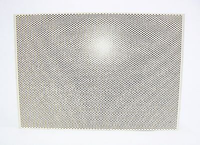 Ceramic Honeycomb Block Soldering Board Perforated 5-1/2" X 7-3/4" X 1/2" Large