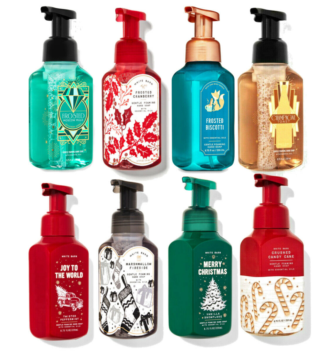 Bath And Body Works Authentic Hand Soap Foaming, Cleansing New Scents!